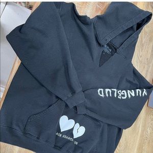 Yungblud black hearts club hoodie
